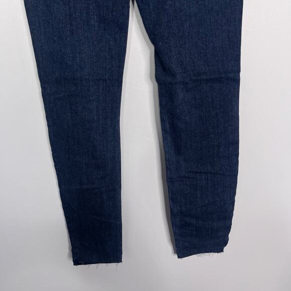 New Cello Size 9 Dark Wash High Rise Skinny Jeans Deluxe Comfort Cotton Stretch - Picture 10 of 13